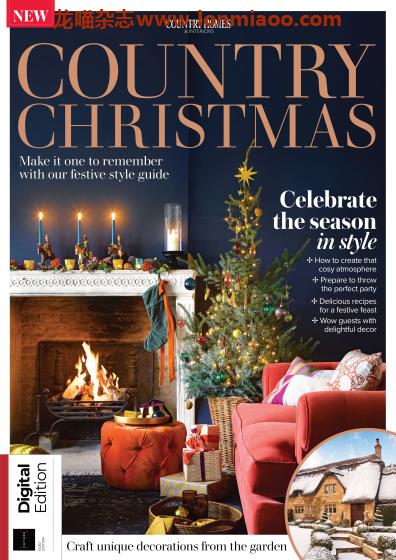 [英国版]Country Homes & Interiors 田园风格家居杂志 特刊 Country Christmas